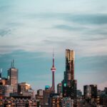 Toronto skyline at dusk &mdash; Canada Entrepreneur Pilot 2026 guide for African founders