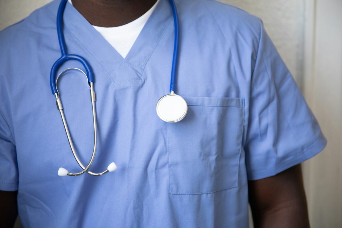 European Health Worker Visas 2026 – African nurse in healthcare uniform