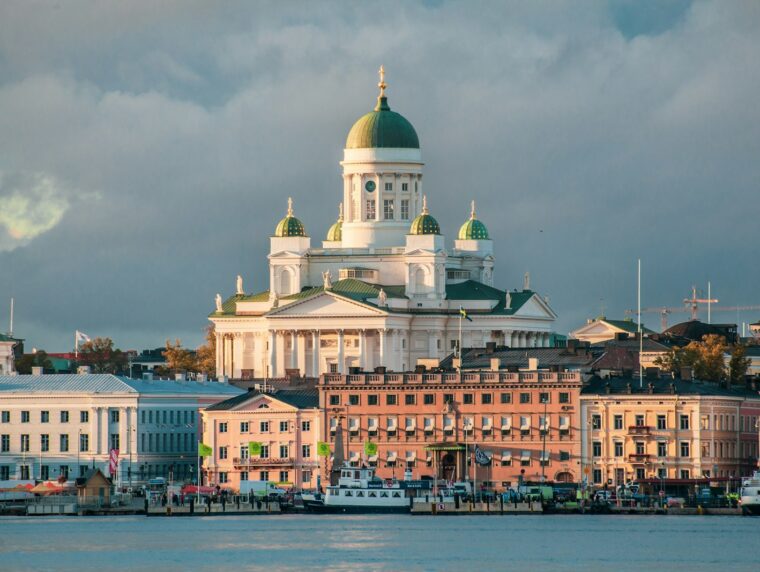 Finland Specialist D Visa 2026 — Helsinki Cathedral and harbour at twilight