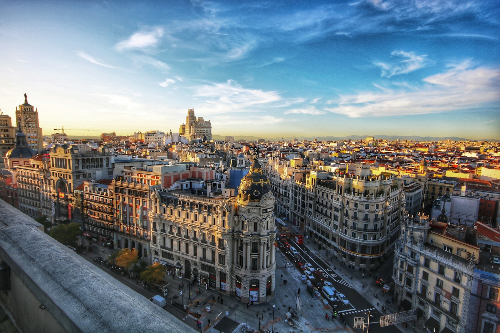 Spain Digital Nomad Visa 2026 — Madrid skyline