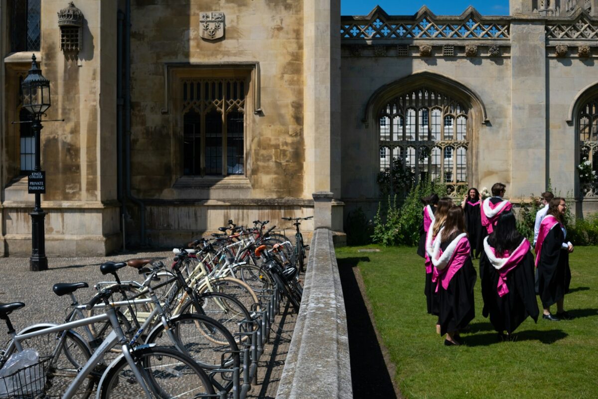 UK Graduate Route 2026 graduation ceremony at a British university