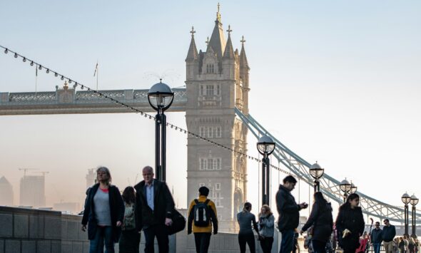 UK Skilled Worker Salary 2026 - london office workers