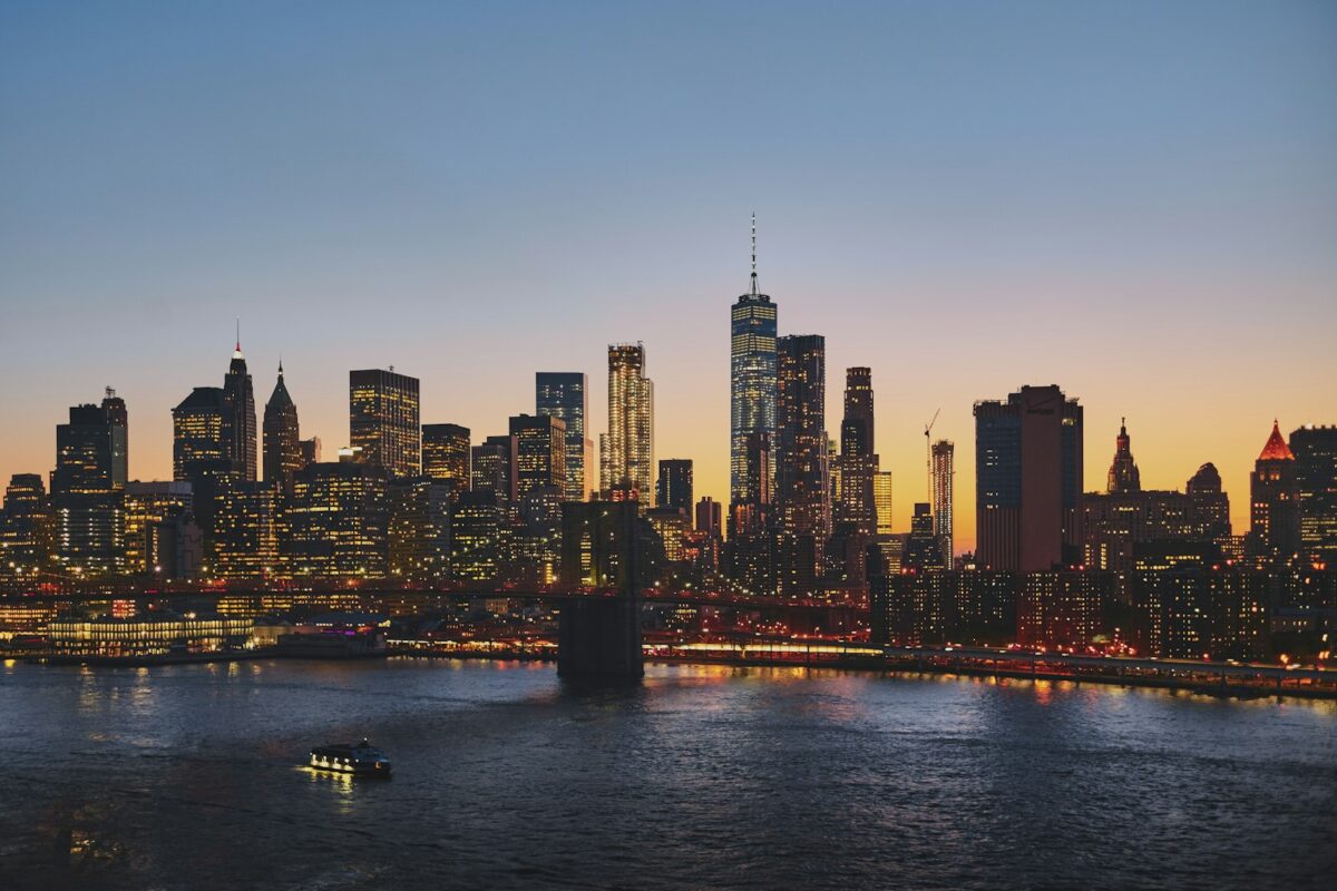 US visa integrity fee 2026 over the New York City skyline