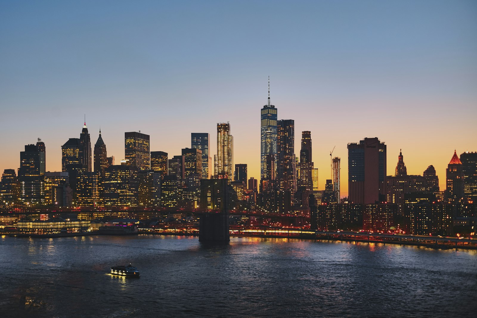 US visa integrity fee 2026 over the New York City skyline