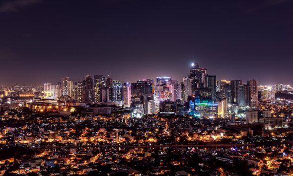 Visa-free countries for Filipinos — Manila skyline