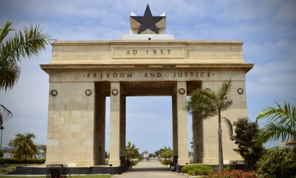 Visa-free countries for Ghanaians — Accra cityscape