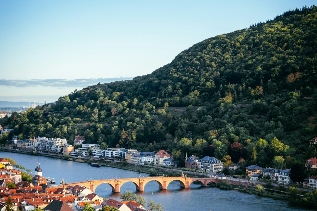 Germany student visa — Heidelberg old town and river, Germany