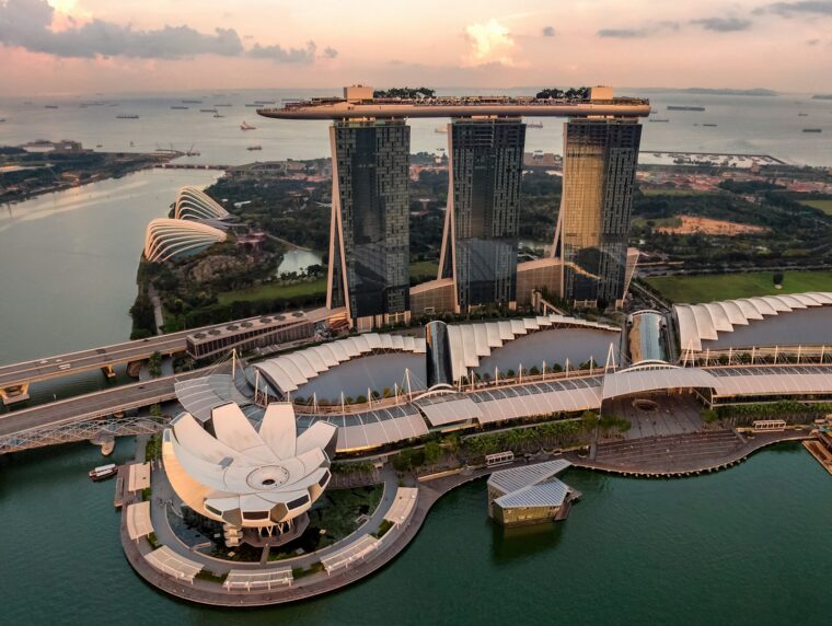 Singapore company formation and the Marina Bay skyline