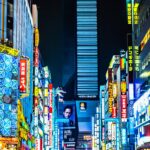 Tokyo street scene for the Japan Highly Skilled Professional visa